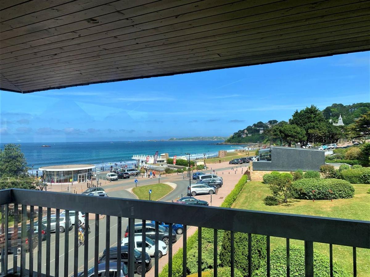 Appartement Avec Terrasse, Parking, Plage De Trestraou A Perros-Guirec - Fr-1-368-350 ภายนอก รูปภาพ
